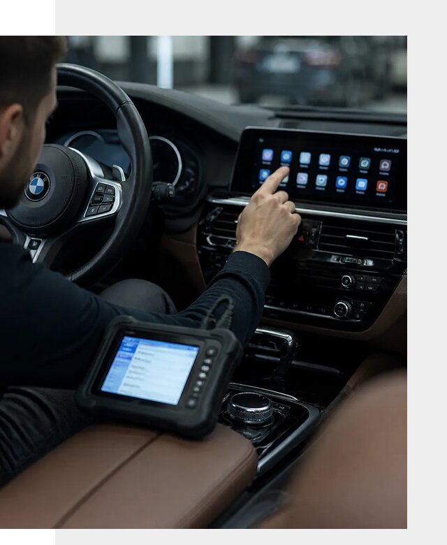 Установка приложений и мультимедиа сервисов BMW в Абакане