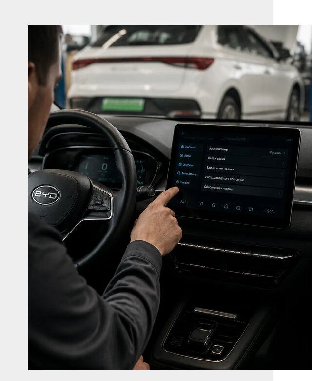 Русификация BYD E2 в Абакане от 15220 р. | ФастМобиль-Бкн под ключ