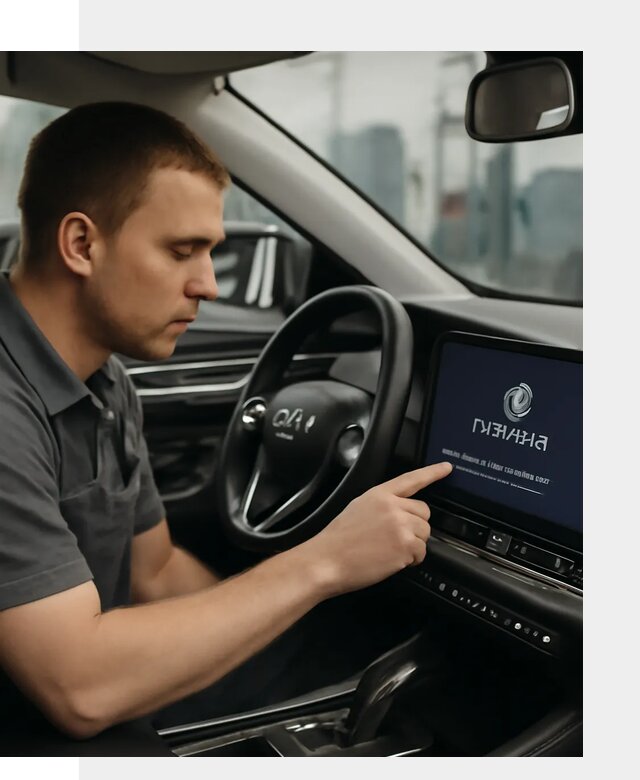 Установка приложений Changan и сервисов в авто в Абакане