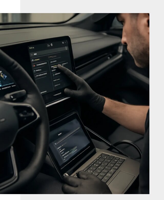 Русификация приборной панели Rising автомобиля в Абакане