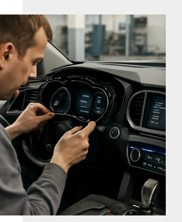 Русификация приборной панели автомобилей Hyundai в Абакане
