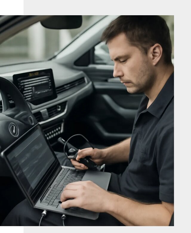 Настройка телематики автомобиля под ключ для авто в Абакане