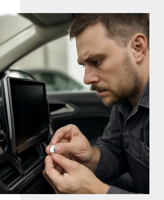 Установка SIM карты в авто для мультимедиа в Абакане