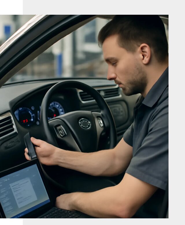 Русификация приборной панели Nissan для авто в Абакане