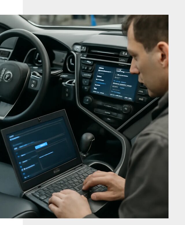Русификация Toyota Camry 80 для мультимедиа в Абакане
