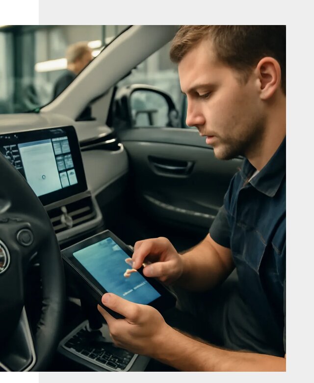 Установка приложений Toyota на мультимедиа в Абакане